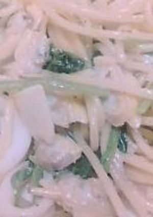 シーフードクリームのパスタ-レシピのメイン写真