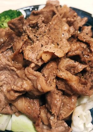 さっぱり美味しい☆牛肉のレモン塩炒め-レシピのメイン写真