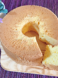 かぼちゃ風味シフォンケーキ-レシピのメイン写真