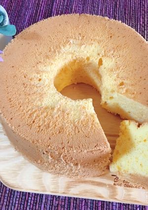 かぼちゃ風味シフォンケーキ-レシピのメイン写真