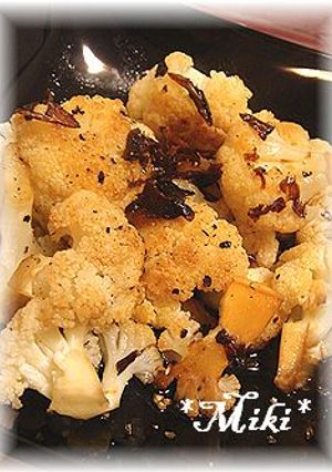 カリフラワーのチャイニーズソテー-レシピのメイン写真