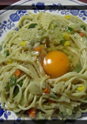 野菜カルボナーラ｡.:*♪-レシピのメイン写真
