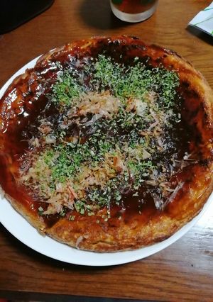 たっぷりキャベツのふわふわお好み焼き-レシピのメイン写真