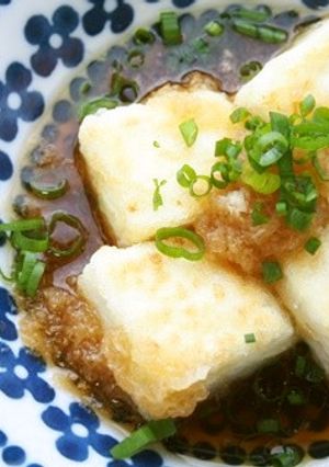 揚げ焼きで簡単!揚げ出し豆腐♪みぞれ出汁-レシピのメイン写真