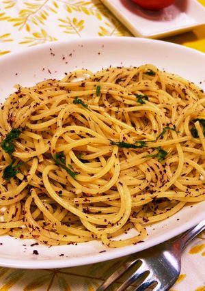 さっぱりズボラゆかりパスタ-レシピのメイン写真