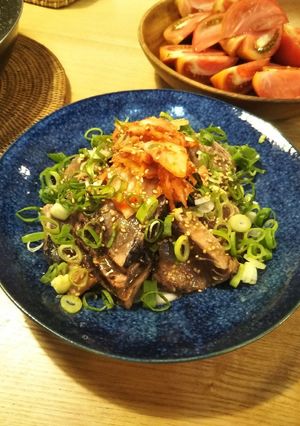 あのドレッシングで☆カツオたたきの韓国風-レシピのメイン写真