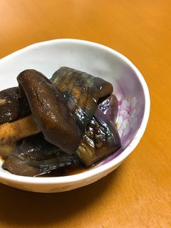 ナスとしいたけのしょうが焼き-レシピのメイン写真