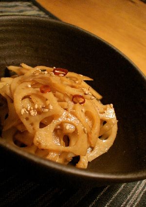 常備菜☆美味し～い☆蓮根のきんぴら-レシピのメイン写真