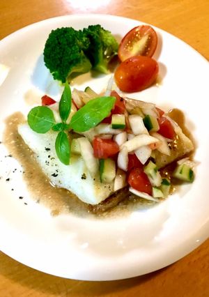カレイのムニエル〜ラビコットソースがけ〜-レシピのメイン写真
