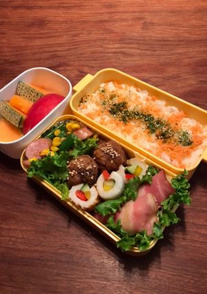 お弁当・・・103鮭フレーク弁当-レシピのメイン写真