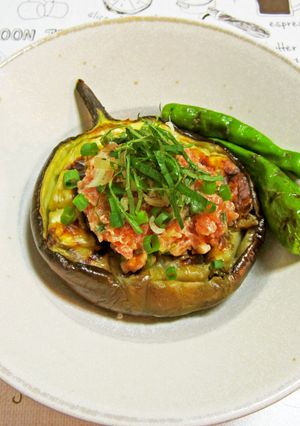 丸茄子のステーキ-レシピのメイン写真