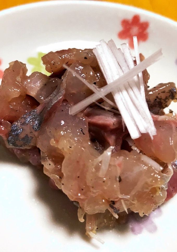 鯵のなめろう風-レシピのメイン写真