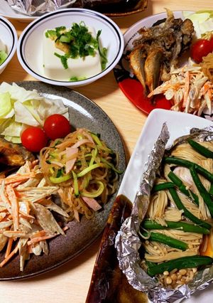 糸こんにゃくでヘルシー中華サラダ-レシピのメイン写真