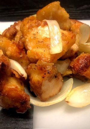 油少なくてもカリカリ!鶏胸肉の辛子焼き-レシピのメイン写真