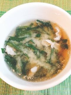 自炊飯 にらの豚汁-レシピのメイン写真