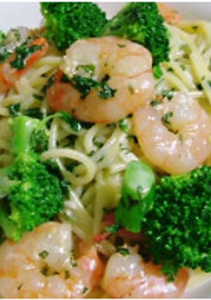 海老とブロッコリーのパスタ-レシピのメイン写真
