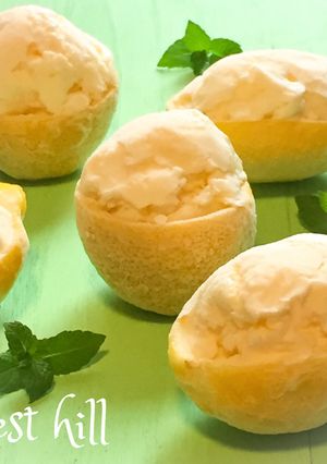 キュンと甘酸っぱい・レモンアイスクリーム-レシピのメイン写真