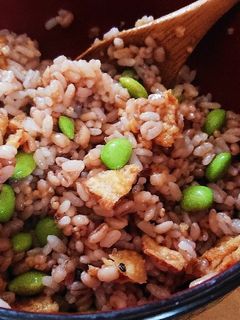 枝豆とイカの姿フライのおにぎらず-レシピのメイン写真