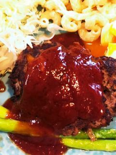 粗挽きミンチでハンバーグ-レシピのメイン写真