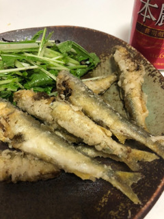 簡単!稚鮎の唐揚げ-レシピのメイン写真