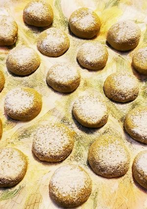 ほろっホロ、蕩ける味わい抹茶のポルボロン-レシピのメイン写真