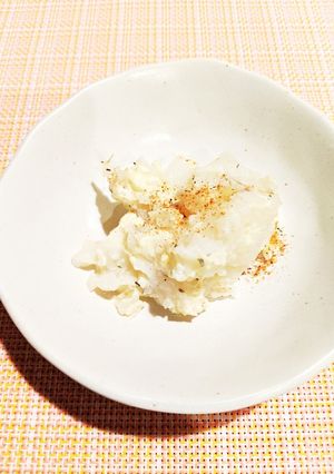 ナツメグ香る　山芋のマッシュサラダ✩-レシピのメイン写真