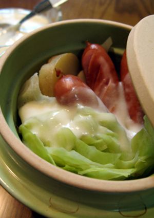 チーズソースで蒸し野菜☆釜飯風-レシピのメイン写真