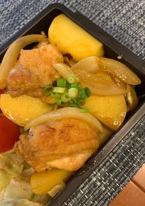 カレー風味のジャーマンポテトチキン-レシピのメイン写真
