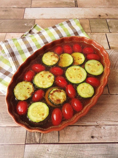 ミニトマトとズッキーニのカレー南蛮漬け-レシピのメイン写真
