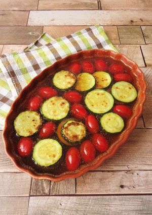 ミニトマトとズッキーニのカレー南蛮漬け-レシピのメイン写真