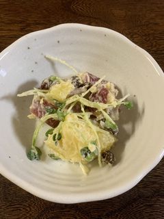 さつまいもとレーズンサラダ-レシピのメイン写真