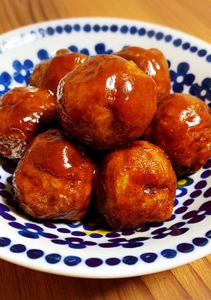 カレーあんのチーズinミートボール-レシピのメイン写真