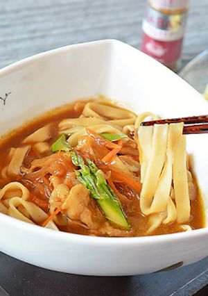 ガラムマサラで香り華やぐ簡単カレーうどん-レシピのメイン写真