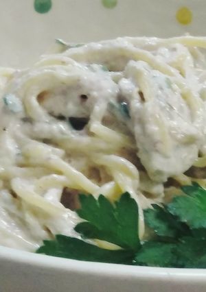 ツナのザジキソース冷製パスタ-レシピのメイン写真