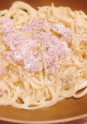トリュフ香るこってりクリームパスタ-レシピのメイン写真