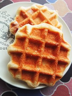 簡単!絶品☆ベルギーワッフル♪-レシピのメイン写真