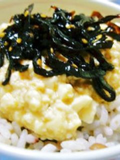 豆腐丼-レシピのメイン写真