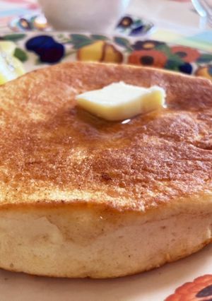 卵白だけのふわふわパンケーキ-レシピのメイン写真