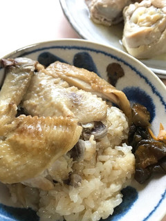 ◤電鍋レシピ◢麻油鶏おこわ/麻油糯米雞飯-レシピのメイン写真