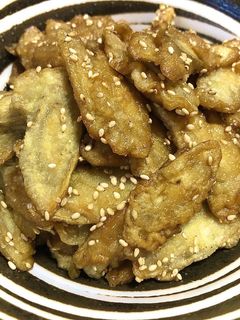 お惣菜で売ってる!ごぼうの甘辛揚げ-レシピのメイン写真