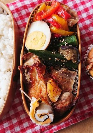 お弁当★塩レモン鶏モモオーブン★中華味-レシピのメイン写真
