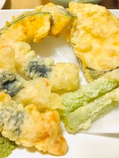 和食天ぷら・とり天・アスパラ天・芋天4種-レシピのメイン写真