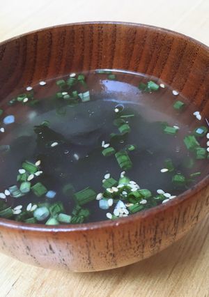わかめスープ-レシピのメイン写真