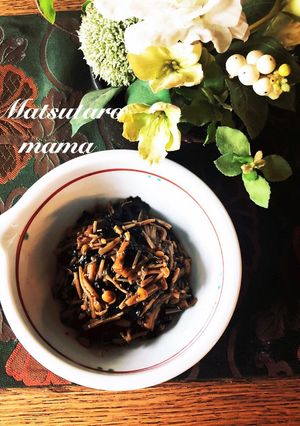 ごはんがすすむ♪海苔とえのき茸の佃煮-レシピのメイン写真