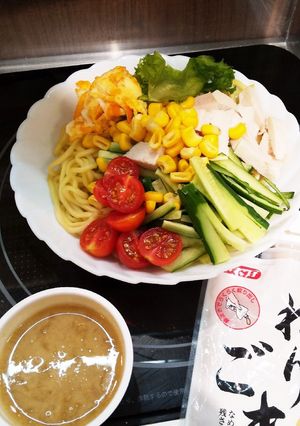 冷やし中華。手作りつゆ-レシピのメイン写真