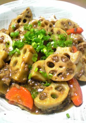 ピリッ！とおいしいあんかけレンコン-レシピのメイン写真