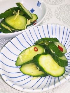 ☆簡単キュウリの浅漬け☆-レシピのメイン写真