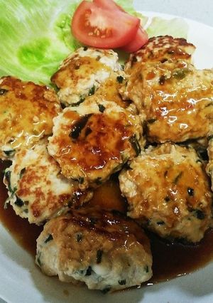 ニラつくね-レシピのメイン写真