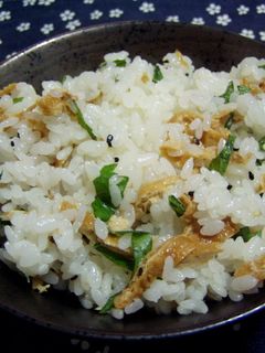 稲荷油揚げと大葉で『ちらし寿司』-レシピのメイン写真