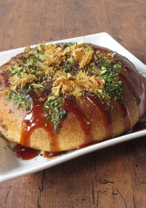 米粉でふわふわお好み焼き♪♪(炊飯器）-レシピのメイン写真